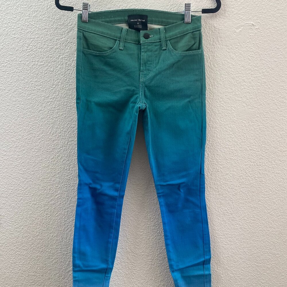 J Brand x Rob Pruitt Super Skinny Ombre JeansWomen's VTG Y2K Barneys New York